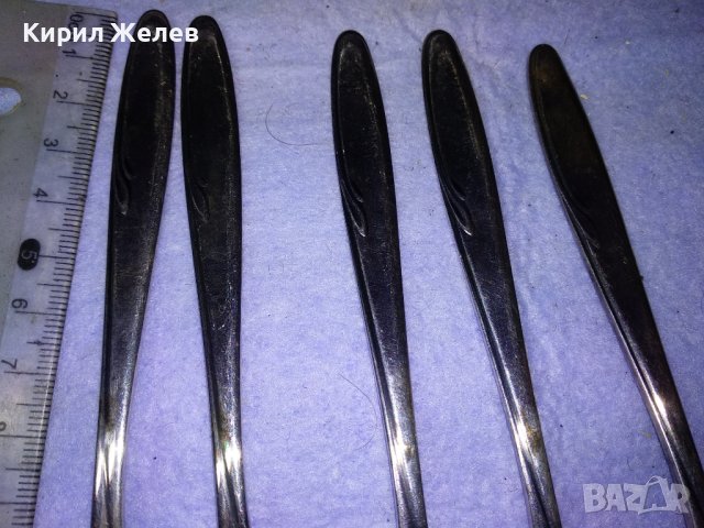 WILKENS 90 Пет СТАРИННИ АНГЛИЙСКИ МАРКОВИ ДЕБЕЛО ПОСРЕБРЕНИ 90 МИКРОНА АРИСТОКРАТИЧНИ ВИЛИЦИ 26970, снимка 13 - Прибори за хранене, готвене и сервиране - 43806751