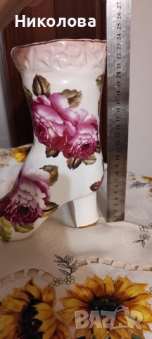 Голям порцеланов ботуш , снимка 7 - Други - 37395002