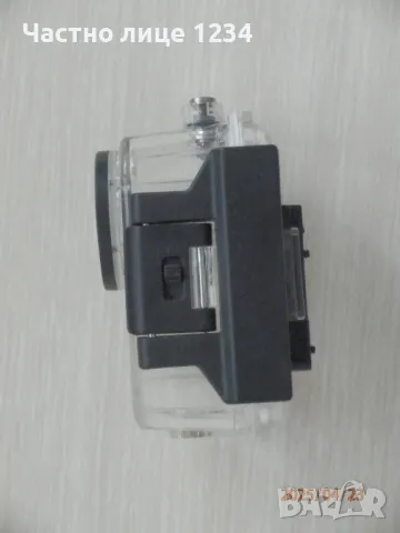 Водоустойчив кейс за екшън камера със свързване чрез щипка или към трипод, снимка 6 - Чанти, стативи, аксесоари - 50019906