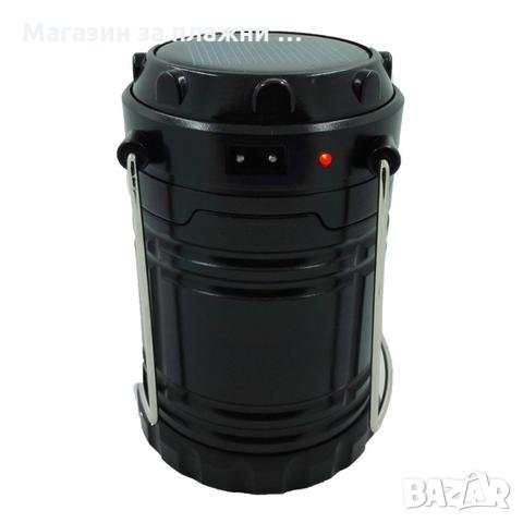 Универсална къмпинг соларна лампа с изход за зареждане на телефони и други устройства, снимка 6 - Къмпинг осветление - 28505973