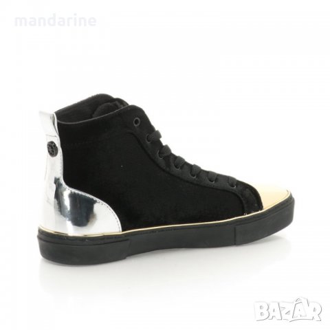 ПРОМО 🍊 GUESS № 36 🍊 Дамски кецове BLACK “GOLD&SILVER” нови, снимка 6 - Кецове - 35103526