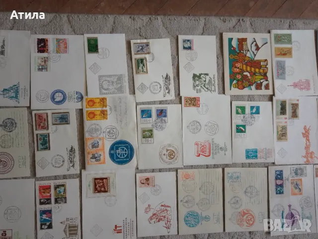 пощенски пликове първодневни 75 бр