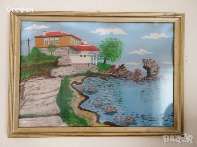 Стара картина., снимка 2 - Картини - 44096867