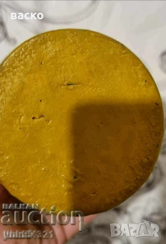 Много стара голяма керамична ваза, снимка 4 - Антикварни и старинни предмети - 51896063