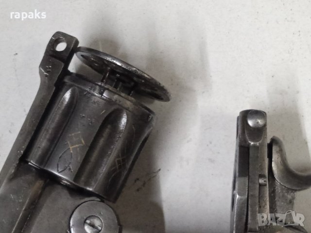 Револвер дълга цев Гасер 1880 Монтенегро, карабина пистолет

, снимка 4 - Антикварни и старинни предмети - 43429412