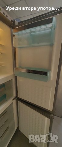 Иноксов хладилник с фризер Siemens, снимка 4 - Хладилници - 43895143