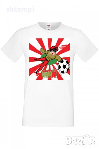 Мъжка тениска Captain Tsubasa 04,Анимация,игра,Празник,Повод,, снимка 2 - Тениски - 38075352