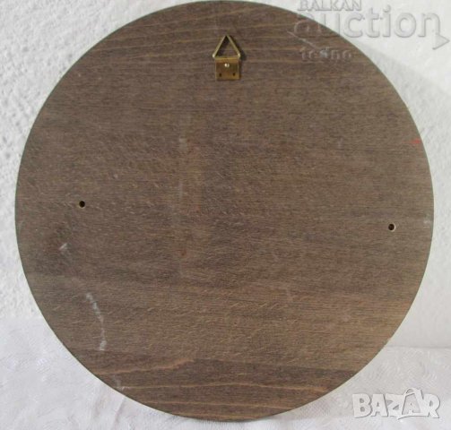 Немско дървено пано чиния Тирол  30 см, снимка 3 - Декорация за дома - 28878819