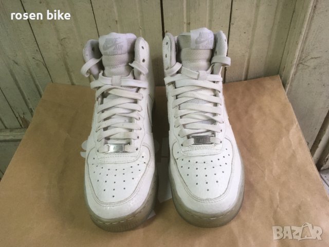 ''Nike Air Force 1 High Premium''оригинални маратонки 37.5 номер, снимка 4 - Маратонки - 36705578