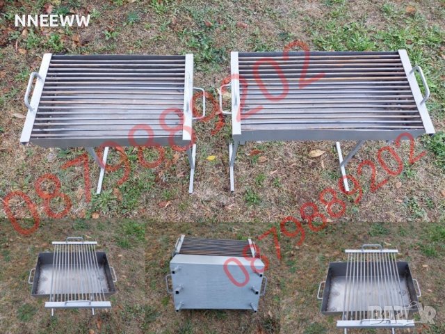 Ръчно изработено Барбекю на дървени въглища  , снимка 9 - Барбекюта - 38618901