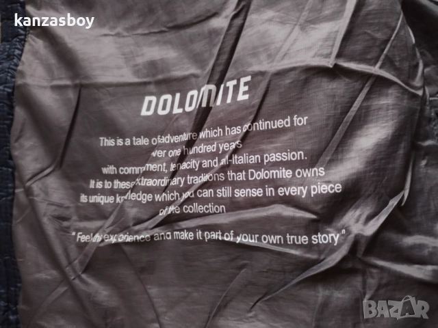 dolomite down jacket - мъжко пухено яке ХЛ, снимка 11 - Якета - 52458812