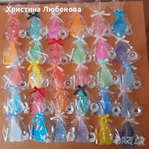 Коледни сапунчета , снимка 3 - Декорация за дома - 52450914