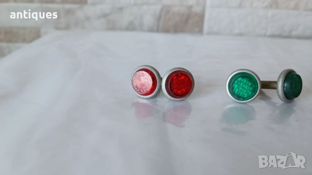 Ретро светлоотразителни болтове - котешки очи за автомобил, снимка 6 - Части - 53020931