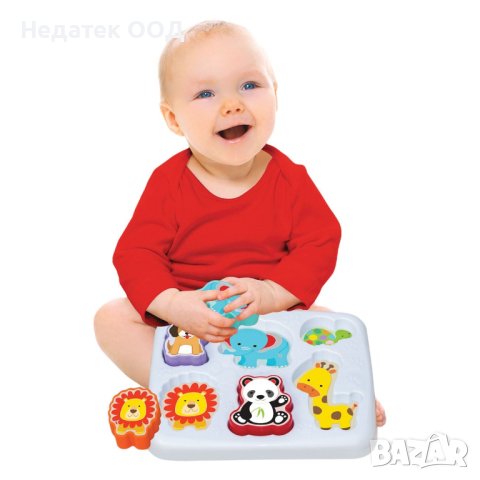 Бебешки игра с животни, Многоцветна, снимка 3 - Образователни игри - 40411729