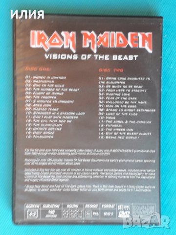 Iron Maiden – 2003 - Visions Of The Beast(2 x DVD,DVD-Video,PAL)(Heavy Metal), снимка 3 - CD дискове - 43882940