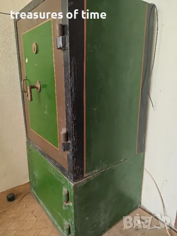 Старинен сейф – тежък модел, снимка 2 - Друго - 50077198