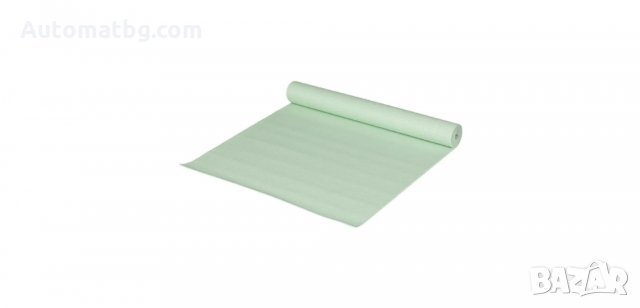 Постелка за гимнастика, йога, зелена