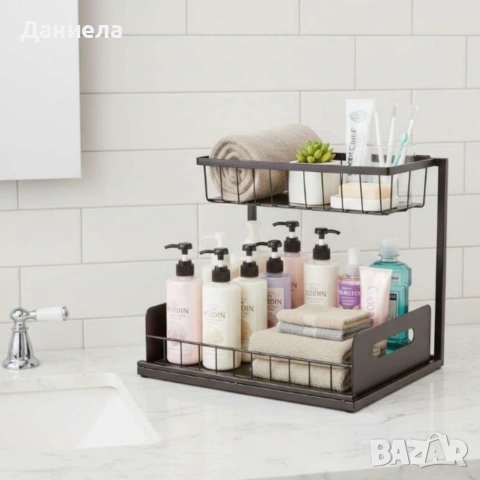 Органайзер за баня и кухня Cheffinger – идеално решение за ред и пространство, снимка 3 - Други стоки за дома - 53180823