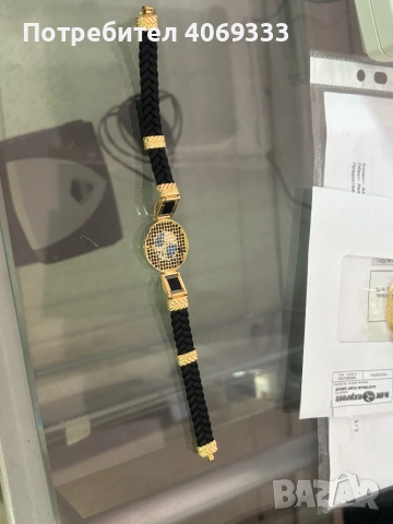 Златна гривна BMW  14к нова, снимка 14 - Пръстени - 49876598