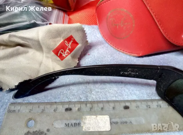 RAY-BAN Made in Italy МАРКОВИ КЛАСИЧЕСКИ МОДЕЛ СЛЪНЧЕВИ ОЧИЛА РЕЙ-БАН с КЪРПИЧКА и КАЛЪФ 47708, снимка 12 - Слънчеви и диоптрични очила - 47541413