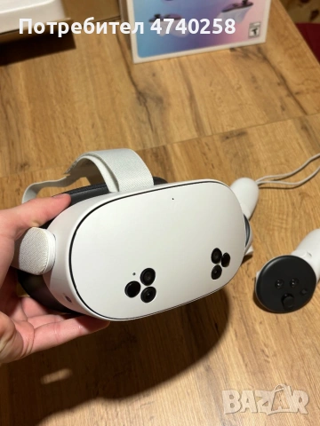 Oculus Quest 3s 256gb гаранация, снимка 2 - Други игри и конзоли - 53503435