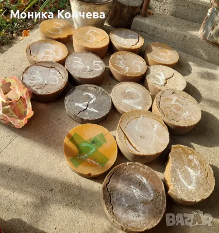 Чист  пчелен  восък, пчелни  восъчни основи