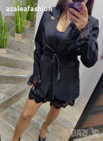 Дамски сет - сако панталонки и бюстие, снимка 9 - Комплекти - 52670854