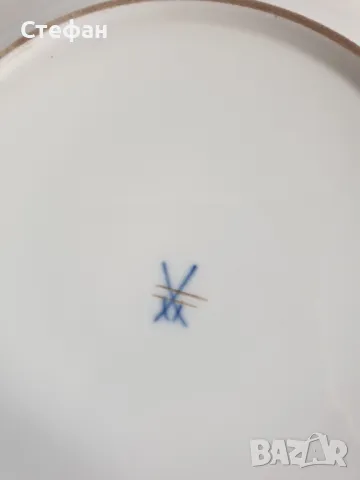Порцеланови чинии Майсен, снимка 6 - Антикварни и старинни предмети - 50169986