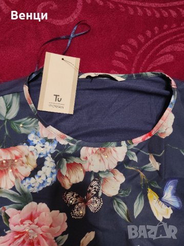Дамска лятна блуза TU, снимка 2 - Тениски - 35350061