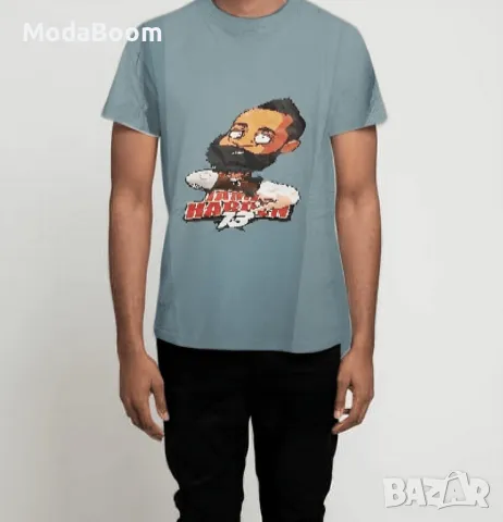 Мъжка тениска с графичен дизайн
