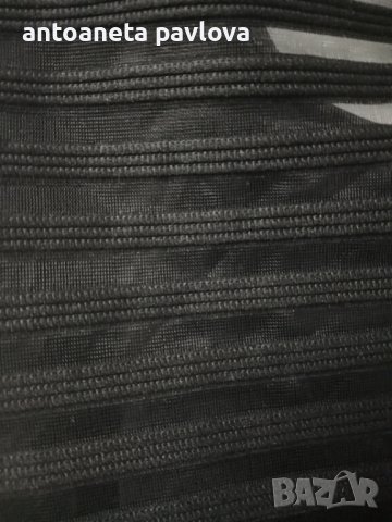 Черен бански с декорация тюл с ленти, снимка 10 - Бански костюми - 37351408