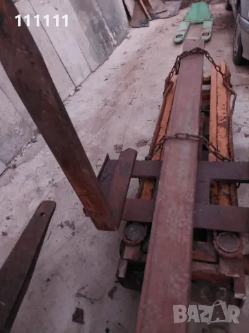 Електрокарна мачта 4,5м.  височина на повдигане  с вилици Дължина 95см., снимка 11 - Други машини и части - 48421796