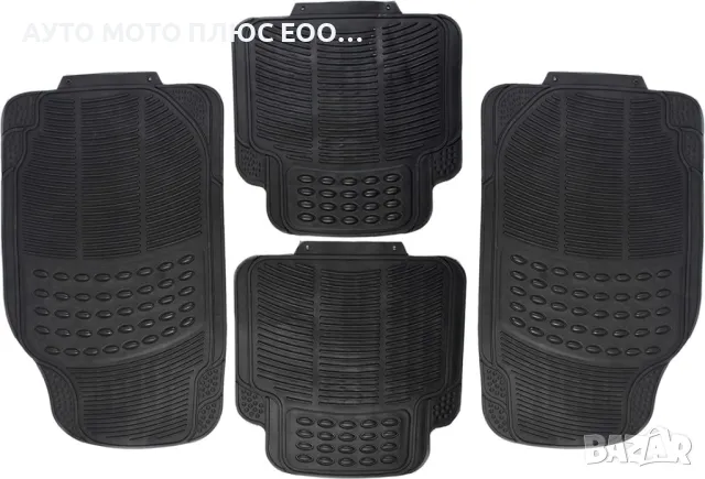 Универсални гумени Стелки за кола 4 броя., снимка 2 - Аксесоари и консумативи - 48935774