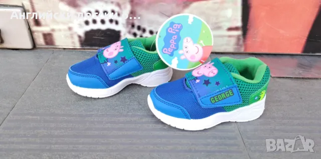 Английски детски маратонки-Peppa Pig, снимка 5 - Детски маратонки - 49926905