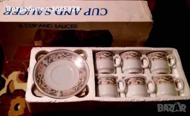 🎁Сервиз за турско кафе Сервиз за малка принцеса 🍀🎁, снимка 2 - Сервизи - 33043842