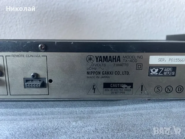 YAMAHA TX-400 ТУНЕР , снимка 7 - Ресийвъри, усилватели, смесителни пултове - 48045780