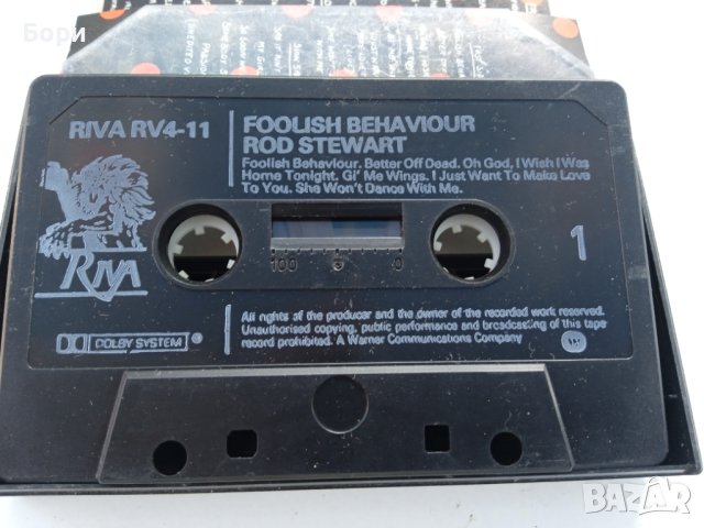 ROD STEWART Аудио касета, снимка 2 - Аудио касети - 40477125