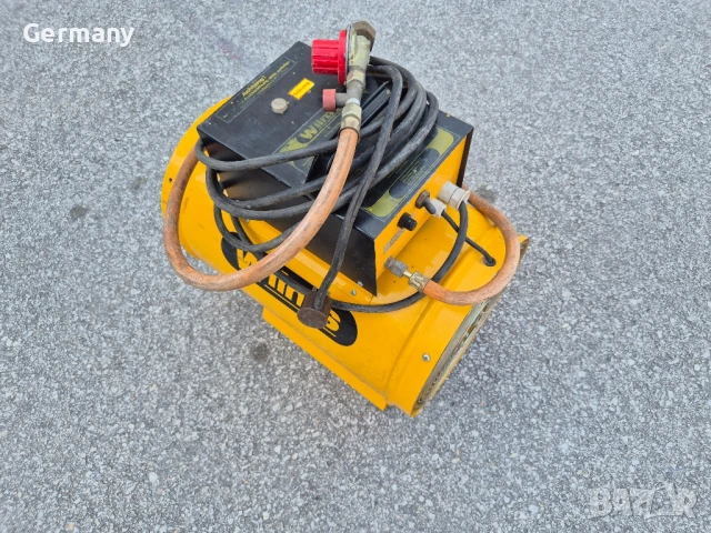 немски газов калорифер на газ wilms, снимка 4 - Котлони - 50553379