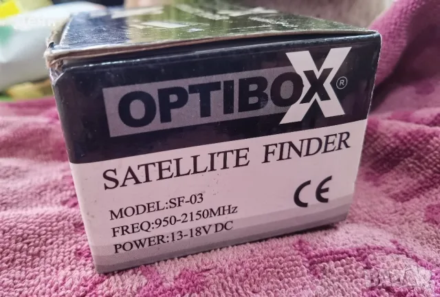 Optibox Satellite finder, сигнал на спътници лови, снимка 1