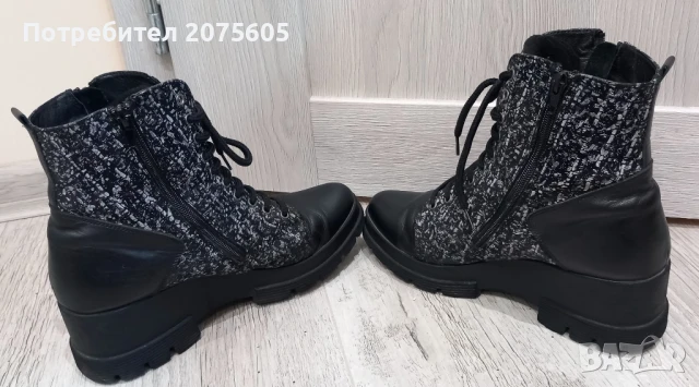 Зимни боти, ест.кожа н.39, снимка 2 - Дамски боти - 50813456