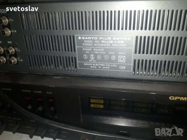 sanyo plus a35, снимка 2 - Ресийвъри, усилватели, смесителни пултове - 35044635