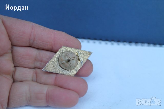 Сребърен ромб ''Военна академия'', снимка 4 - Антикварни и старинни предмети - 39098515