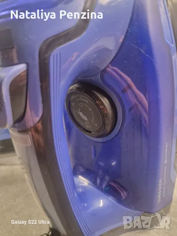 Ютия Taurus Quios, 3000W, пароструйка, резервоар 0.29L, синьо/черно, снимка 5 - Ютии - 48746627