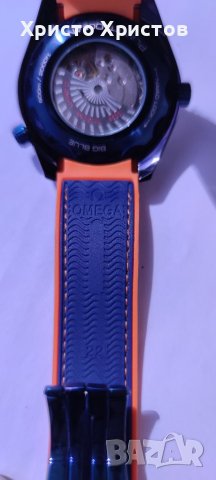 Мъжки механичен луксозен часовник Omega Seamaster Planet Ocean BIG BLUE , снимка 12 - Мъжки - 36610489