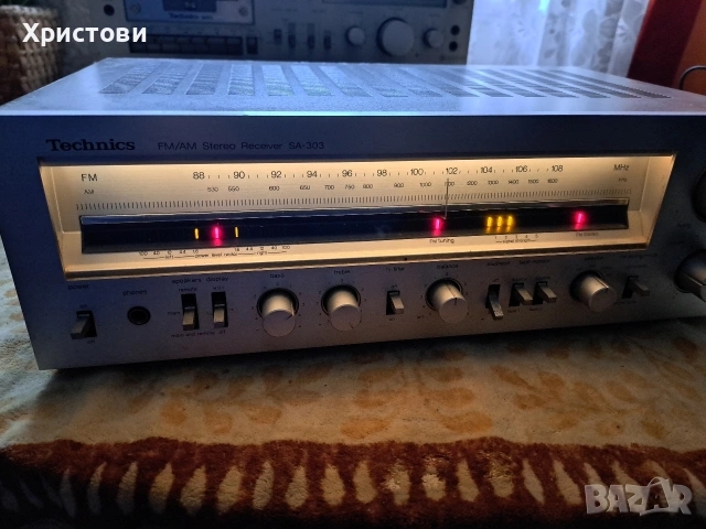 Продавам много запазен ресивър Technics SA-303, снимка 12 - Ресийвъри, усилватели, смесителни пултове - 53122017
