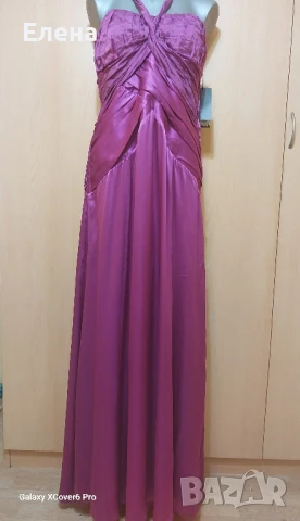 Официална рокля ALBA CONDE. Нова 100% коприна. размер L., снимка 3 - Рокли - 50730895