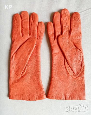 Ръкавици и шапка естествена кожа, велур , снимка 4 - Шапки - 43851530