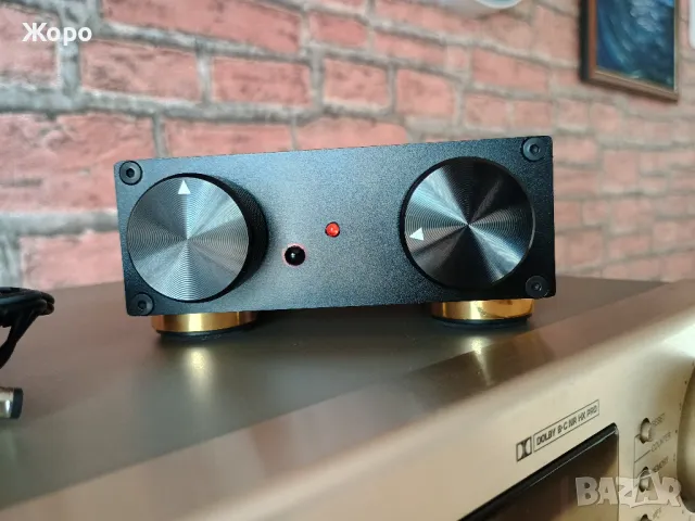 ⏯️Клип. HQ DIY моторизиран stereo пасивен предусилвател , снимка 3 - Ресийвъри, усилватели, смесителни пултове - 47553957