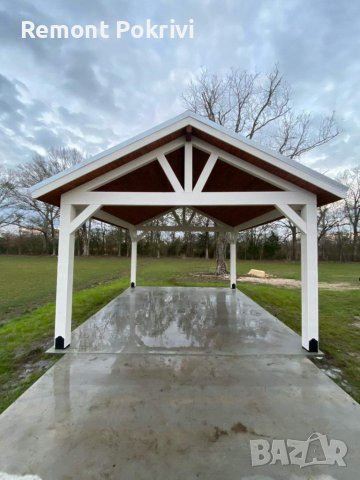 Навеси от дърво