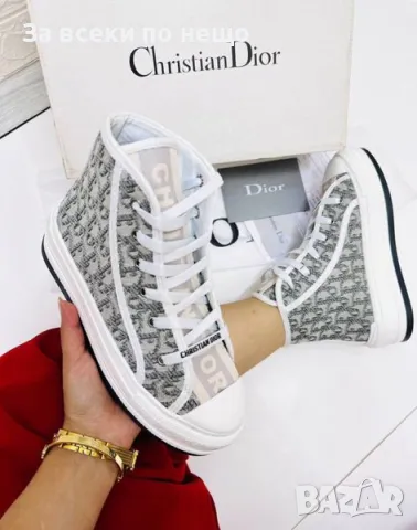 Дамски кецове Christian Dior - 2 налични различни цвята Код D1125, снимка 2 - Кецове - 47528820
